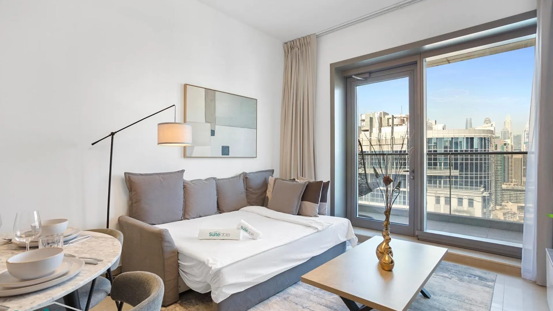 Chic 1Bedroom With Stunning Marina View In Sparkle Dubai